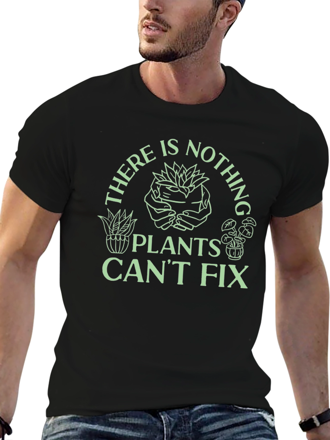 Plants Can Fix Black T-Shirt