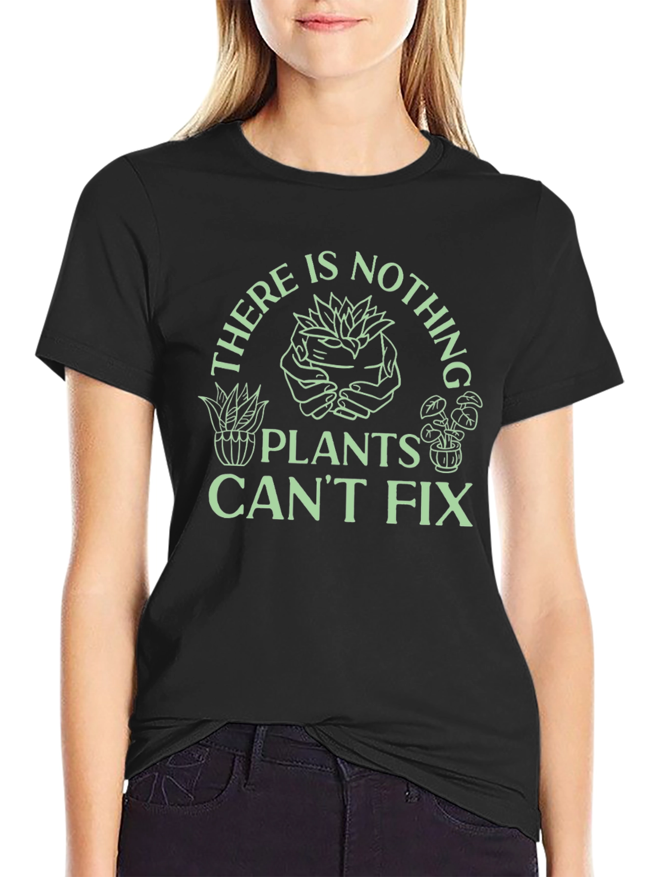 Plants Can Fix Black T-Shirt