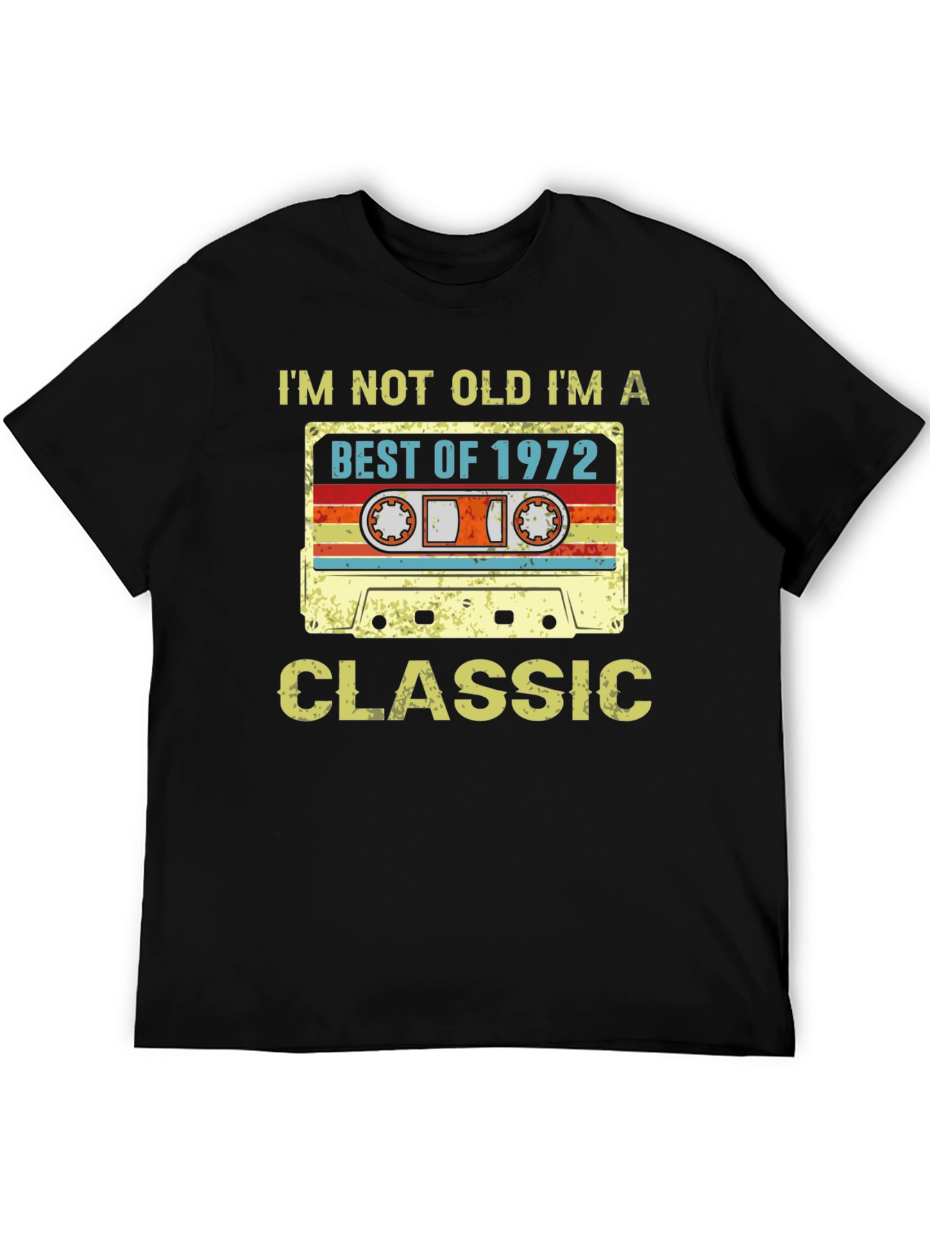 Best of 1972 Classic Cassette T-Shirt