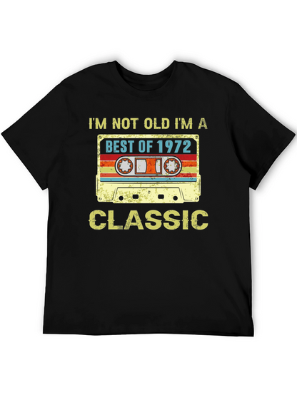 Best of 1972 Classic Cassette T-Shirt