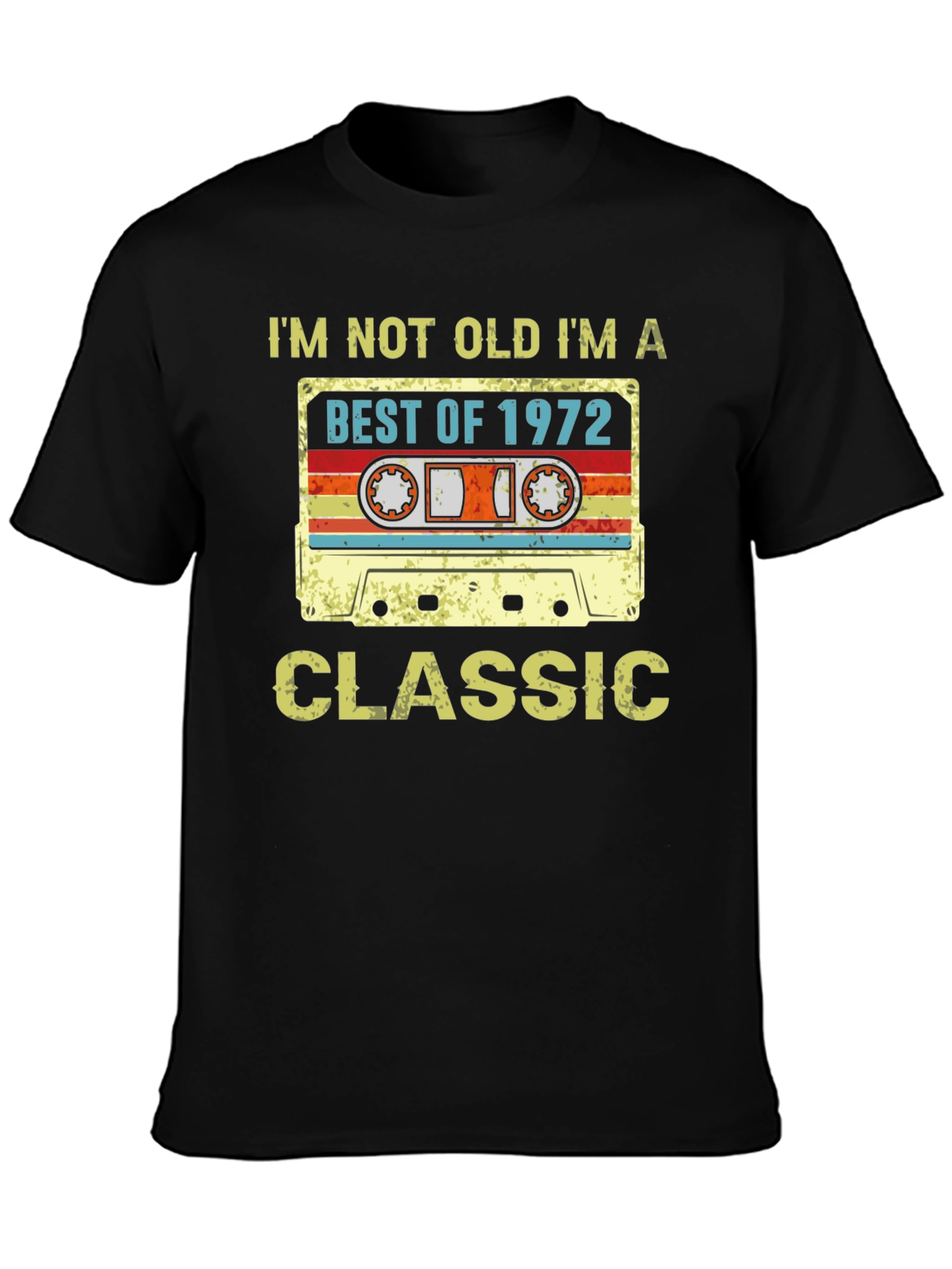 Best of 1972 Classic Cassette T-Shirt