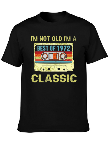 Best of 1972 Classic Cassette T-Shirt