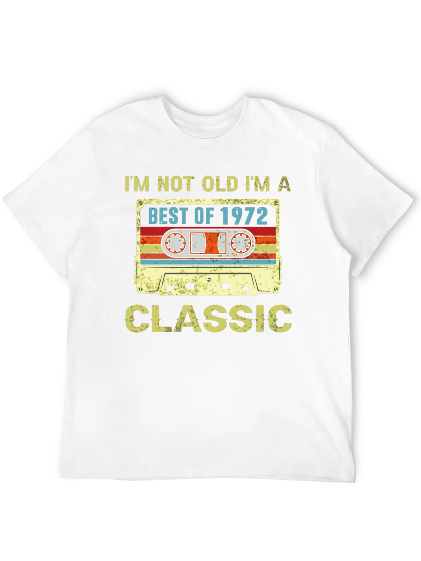 Best of 1972 Classic Cassette T-Shirt