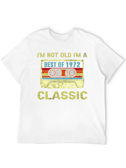 Best of 1972 Classic Cassette T-Shirt