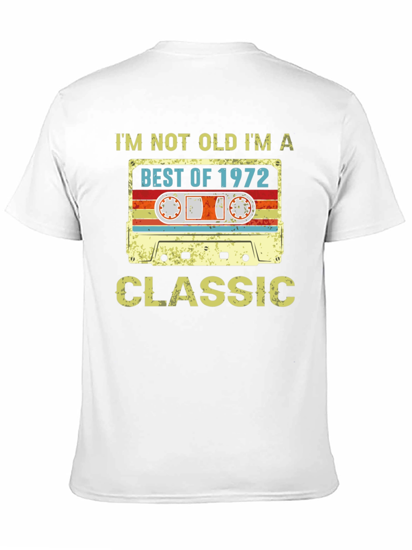 Best of 1972 Classic Cassette T-Shirt