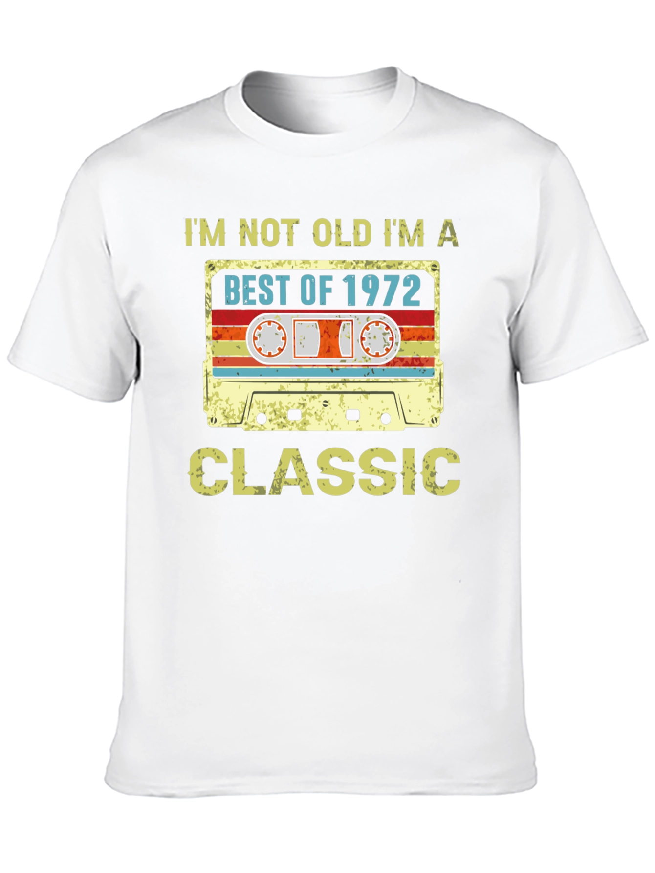 Best of 1972 Classic Cassette T-Shirt