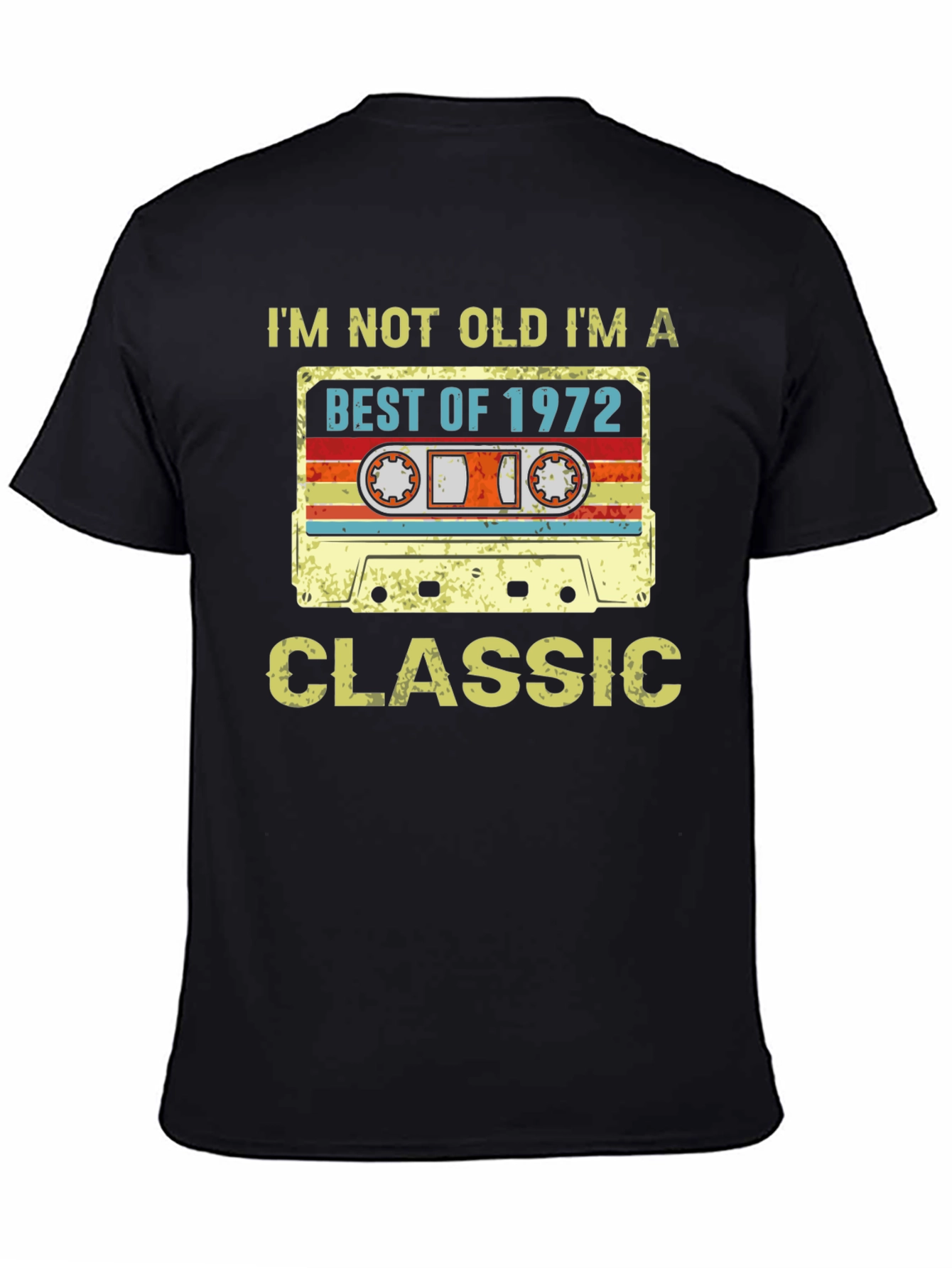 Best of 1972 Classic Cassette T-Shirt