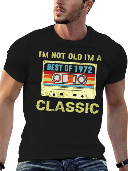 Best of 1972 Classic Cassette T-Shirt