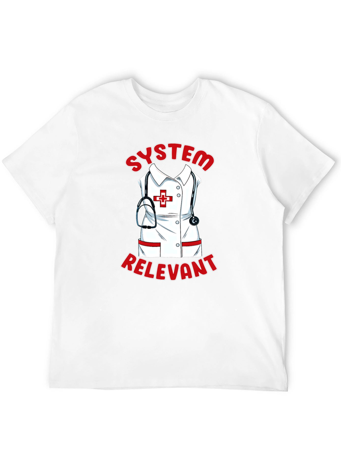 System Relevant Nurse Graphic Tee