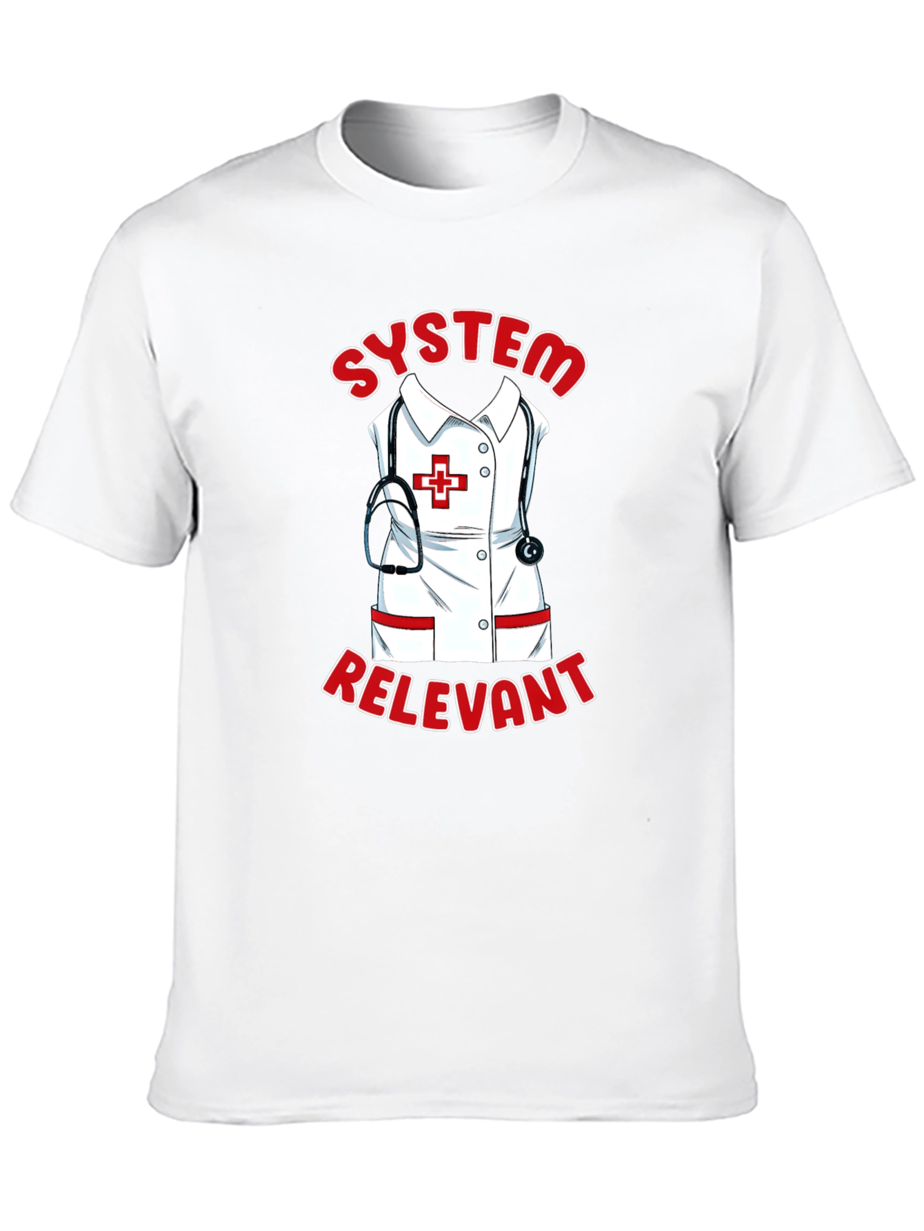System Relevant Nurse Graphic Tee