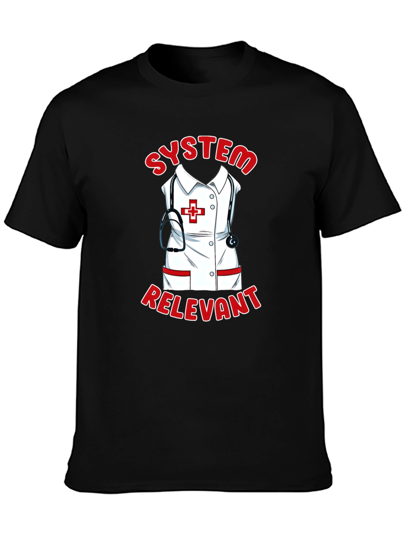System Relevant Nurse Graphic Tee