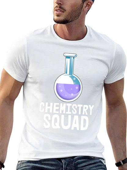 Chemistry Squad Graphic T-Shirt - Science Tee