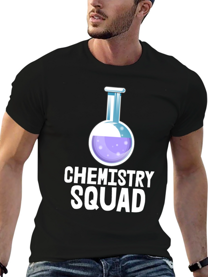 Chemistry Squad Graphic T-Shirt - Science Tee