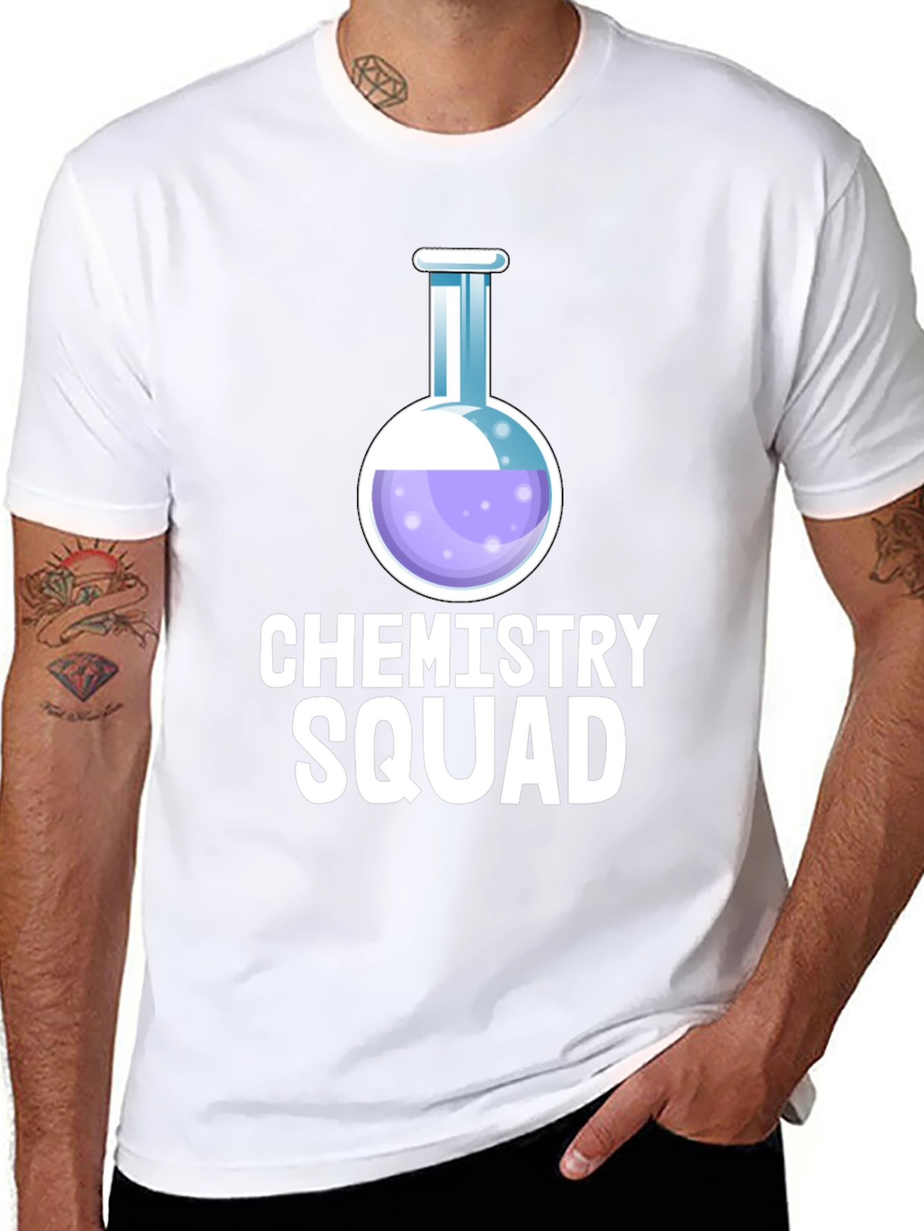 Chemistry Squad Graphic T-Shirt - Science Tee