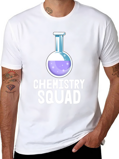 Chemistry Squad Graphic T-Shirt - Science Tee