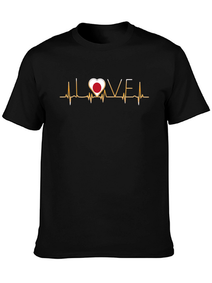I Love Japan Heartbeat T-Shirt