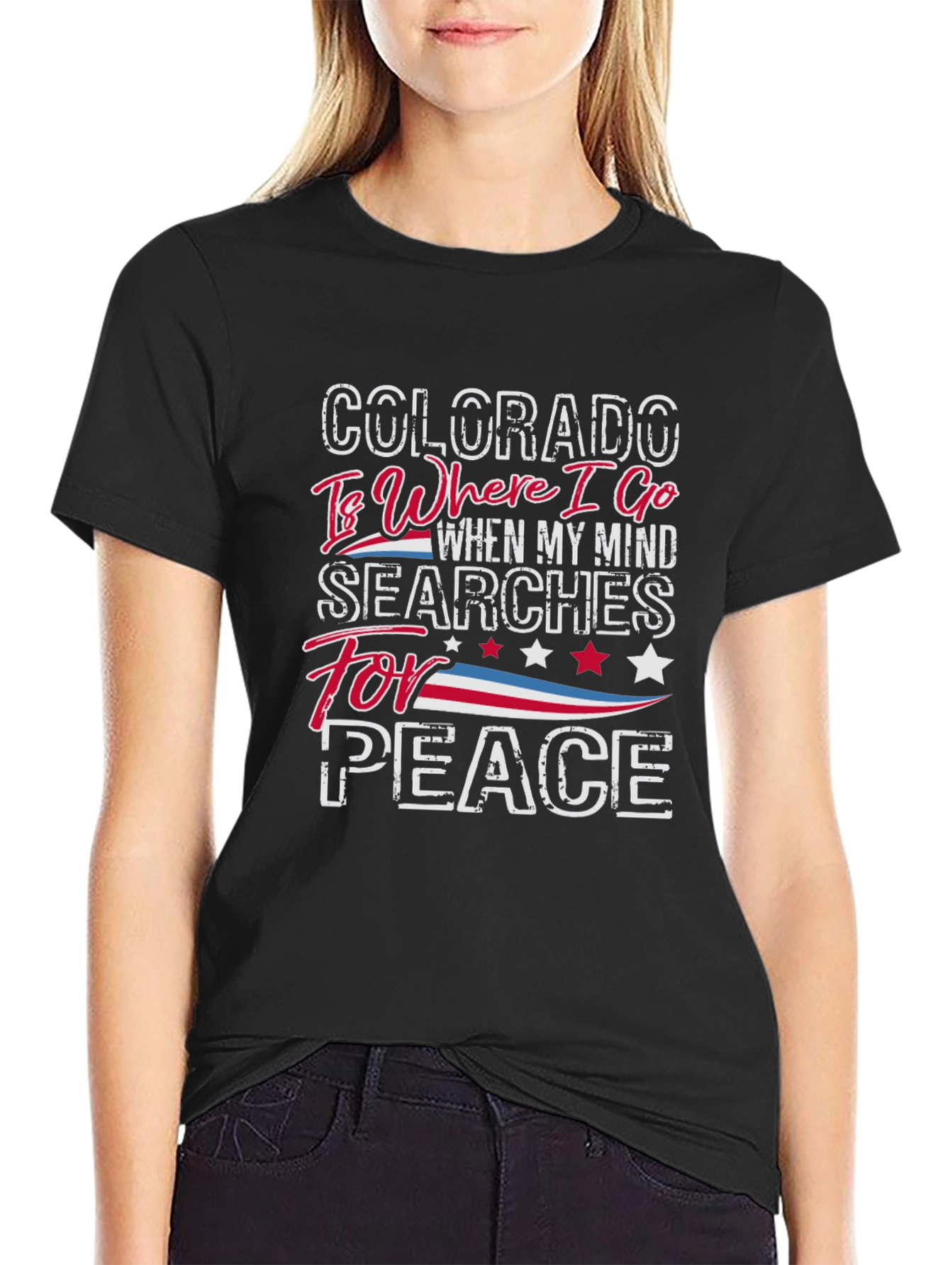 Colorado Peace Graphic T-Shirt