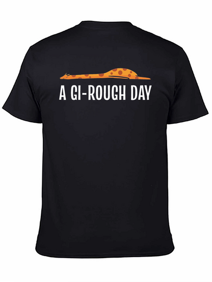 A GI-Rough Day Giraffe Graphic T-Shirt