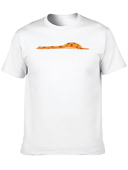 A GI-Rough Day Giraffe Graphic T-Shirt