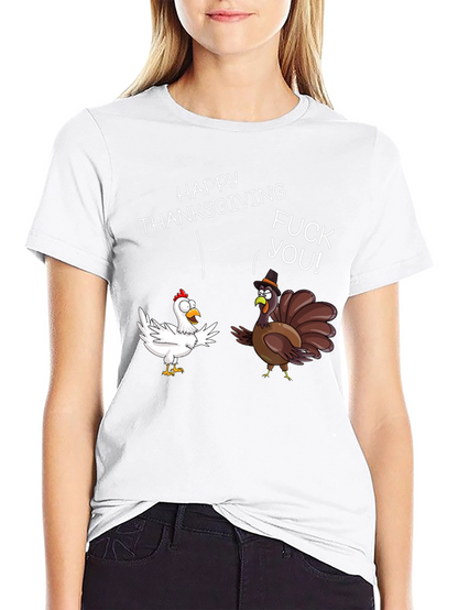 Happy Thanksgiving - Graphic T-Shirt