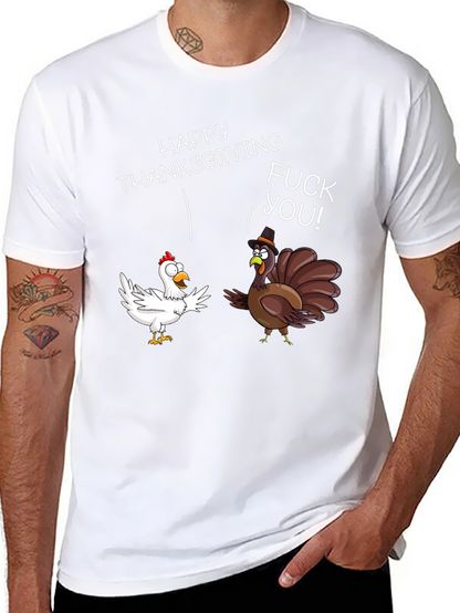 Happy Thanksgiving - Graphic T-Shirt