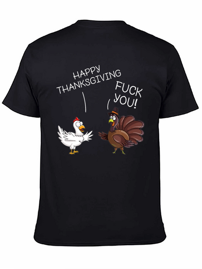 Happy Thanksgiving - Graphic T-Shirt