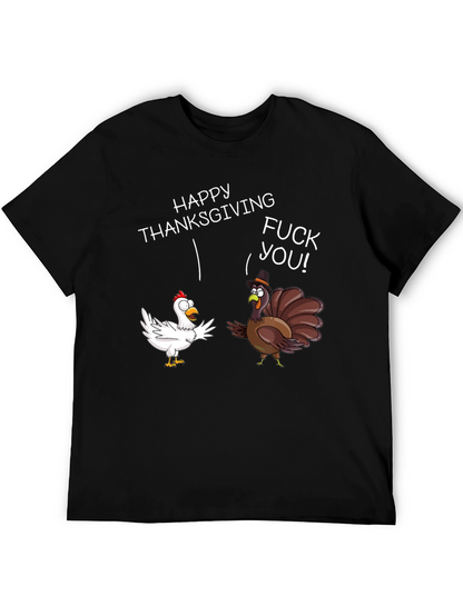 Happy Thanksgiving - Graphic T-Shirt
