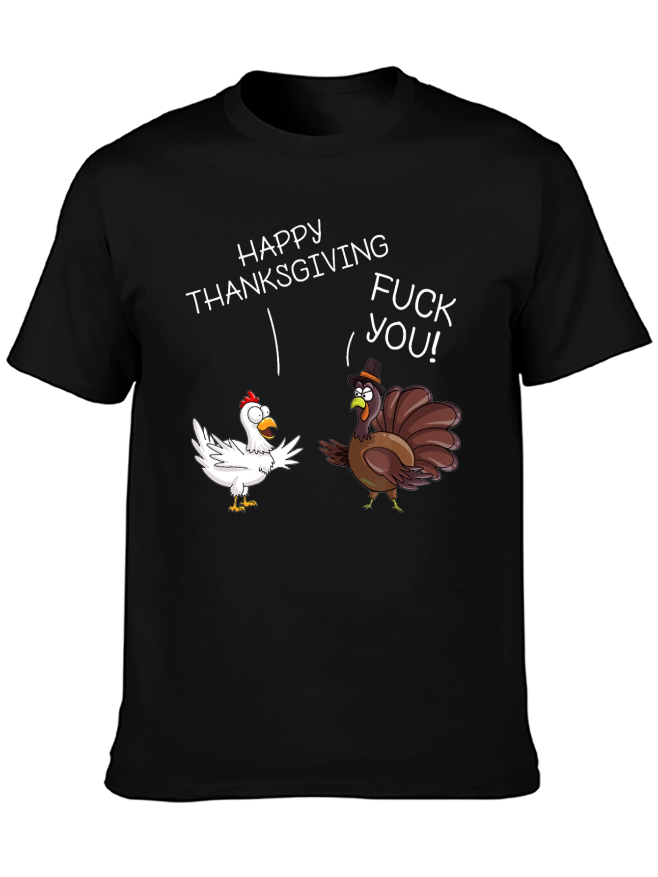 Happy Thanksgiving - Graphic T-Shirt