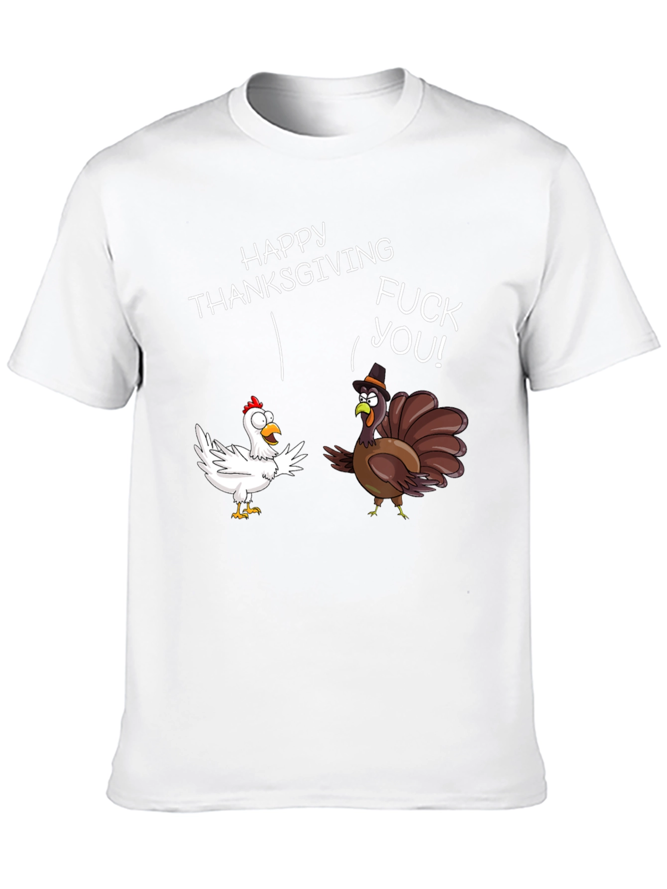 Happy Thanksgiving - Graphic T-Shirt