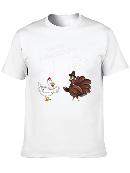 Happy Thanksgiving - Graphic T-Shirt