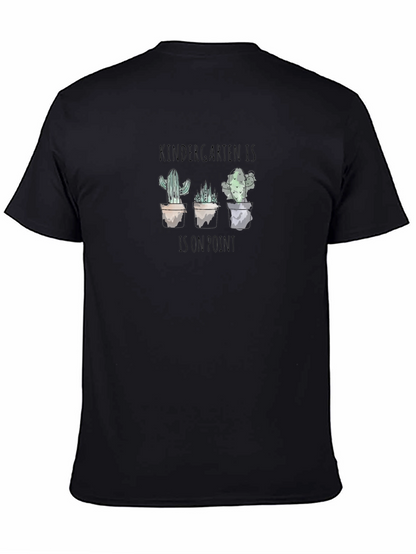 Kindergarten Cactus T-Shirt - On Point Teacher Tee