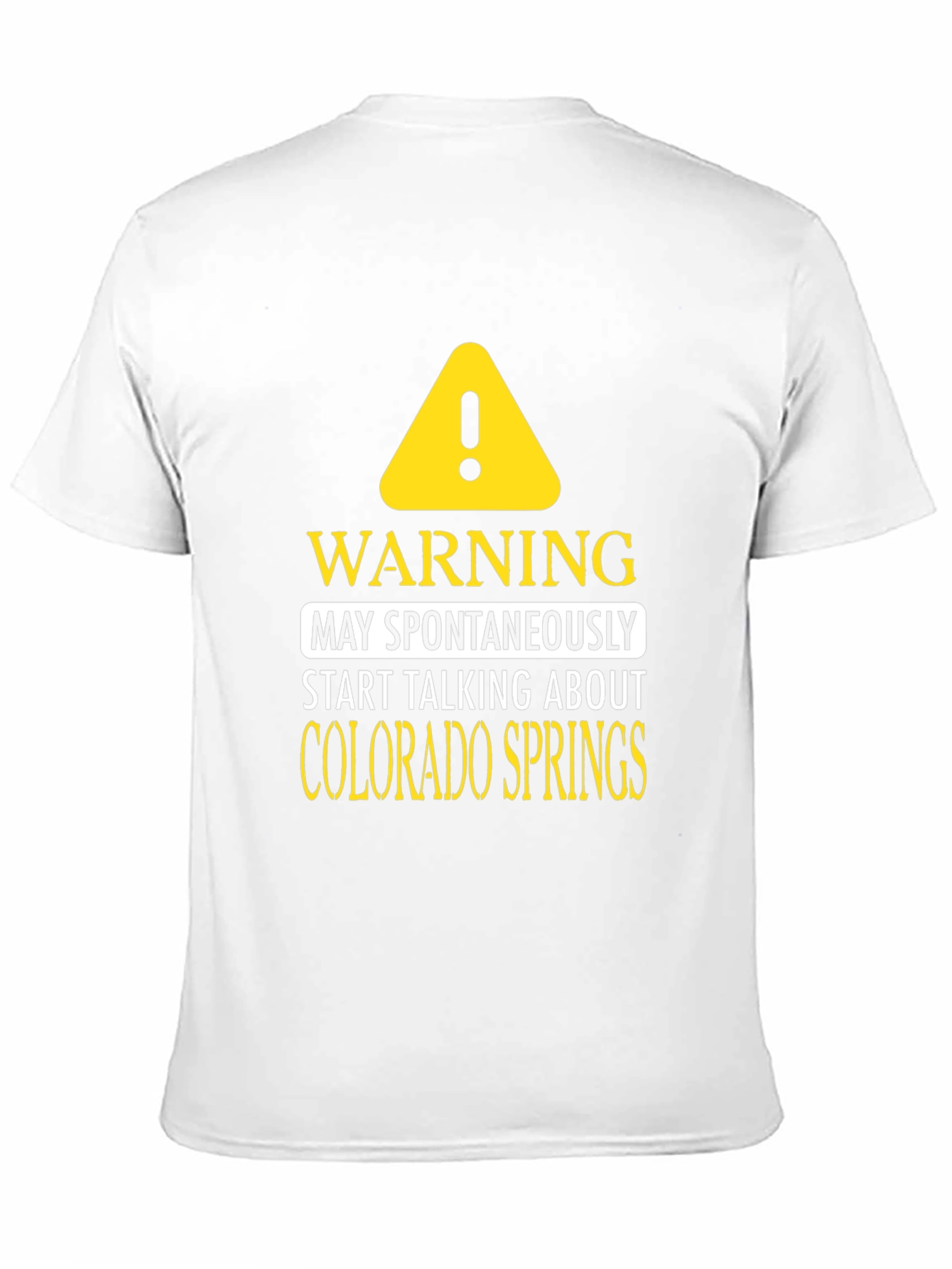 Colorado Springs Warning T-Shirt