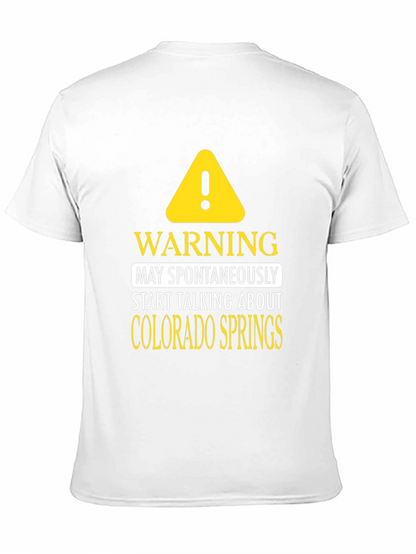 Colorado Springs Warning T-Shirt