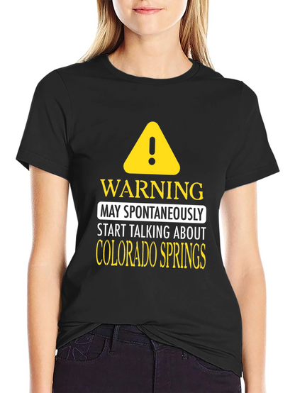 Colorado Springs Warning T-Shirt