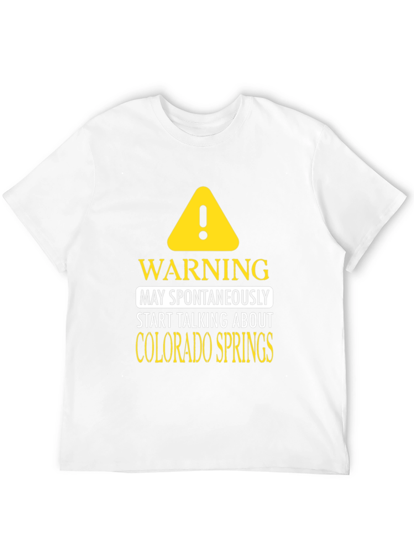 Colorado Springs Warning T-Shirt