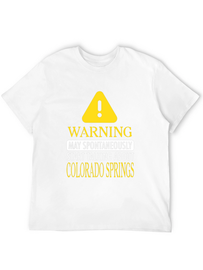 Colorado Springs Warning T-Shirt