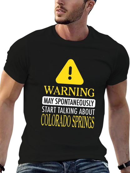 Colorado Springs Warning T-Shirt