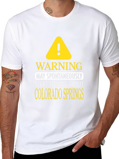 Colorado Springs Warning T-Shirt