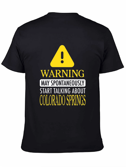 Colorado Springs Warning T-Shirt