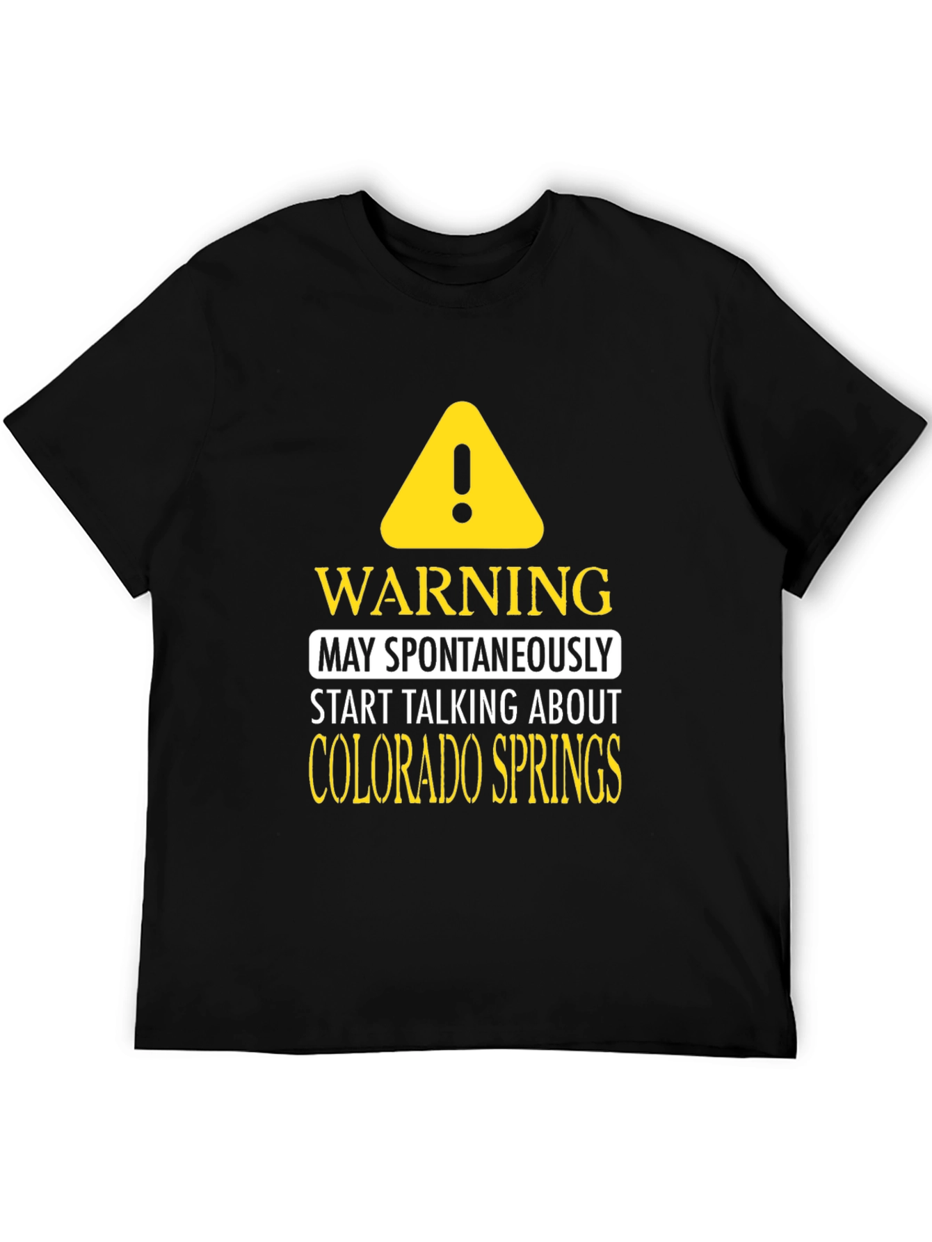 Colorado Springs Warning T-Shirt