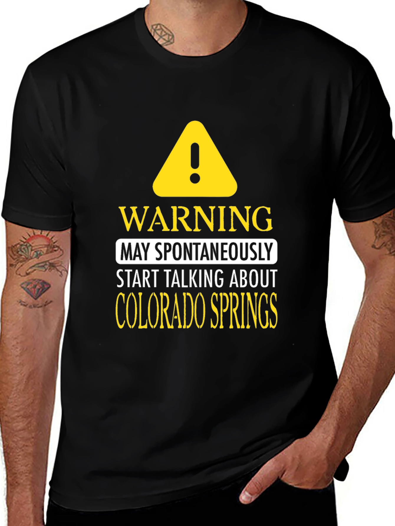 Colorado Springs Warning T-Shirt