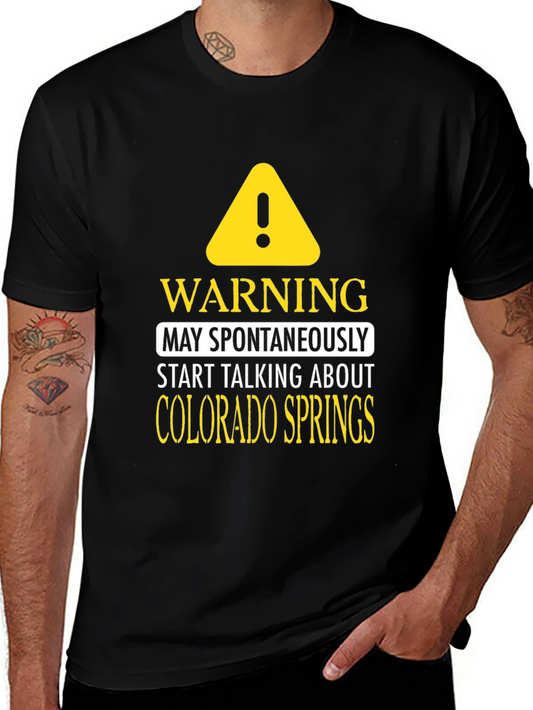 Colorado Springs Warning T-Shirt