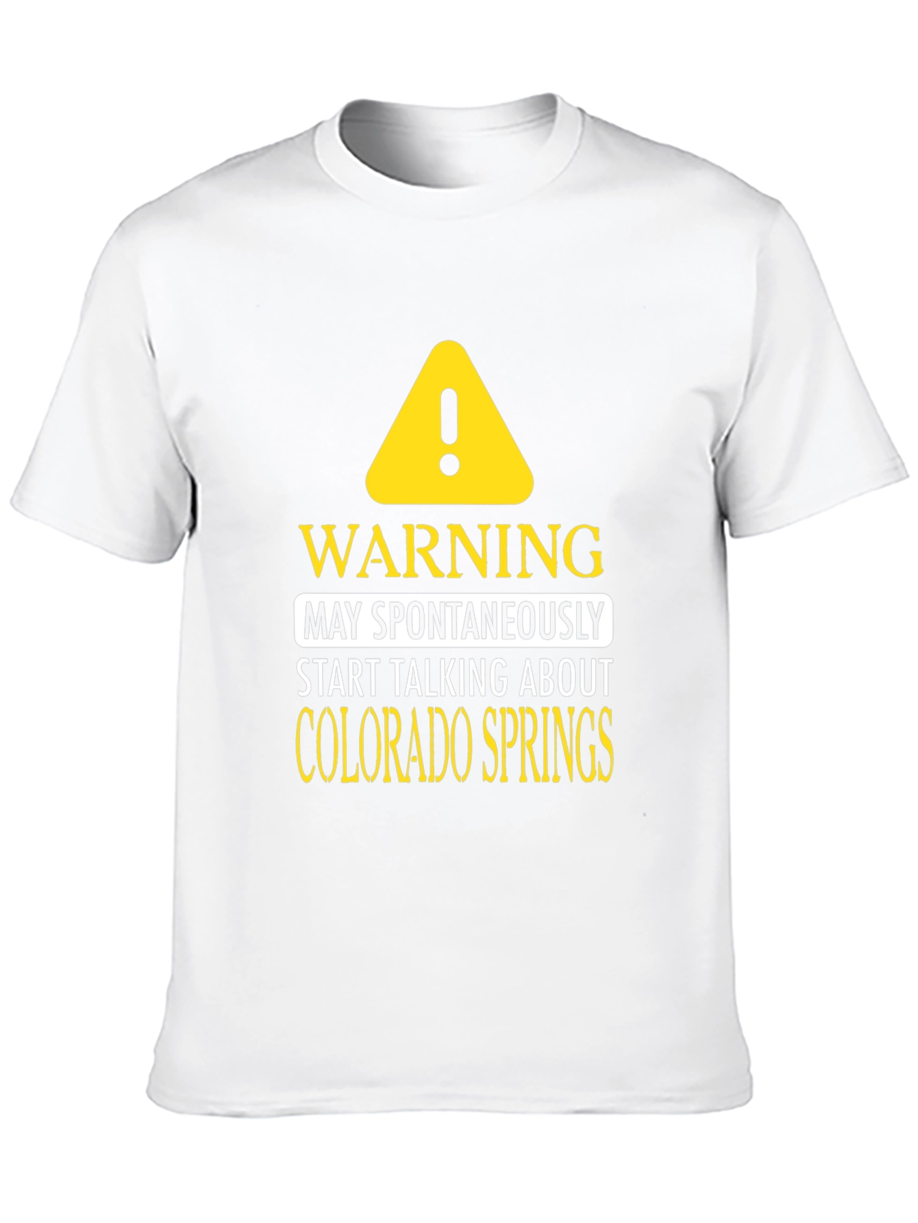 Colorado Springs Warning T-Shirt