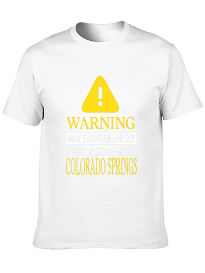 Colorado Springs Warning T-Shirt