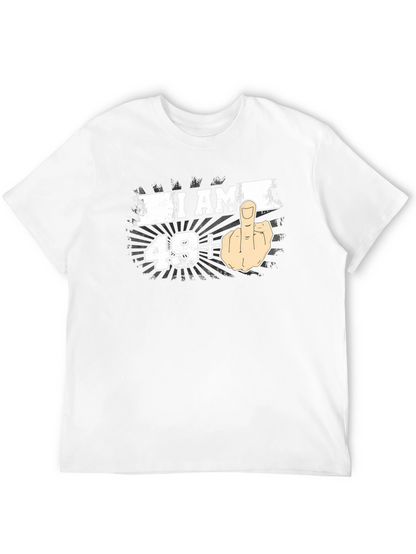 I AM 49+ Middle Finger T-Shirt