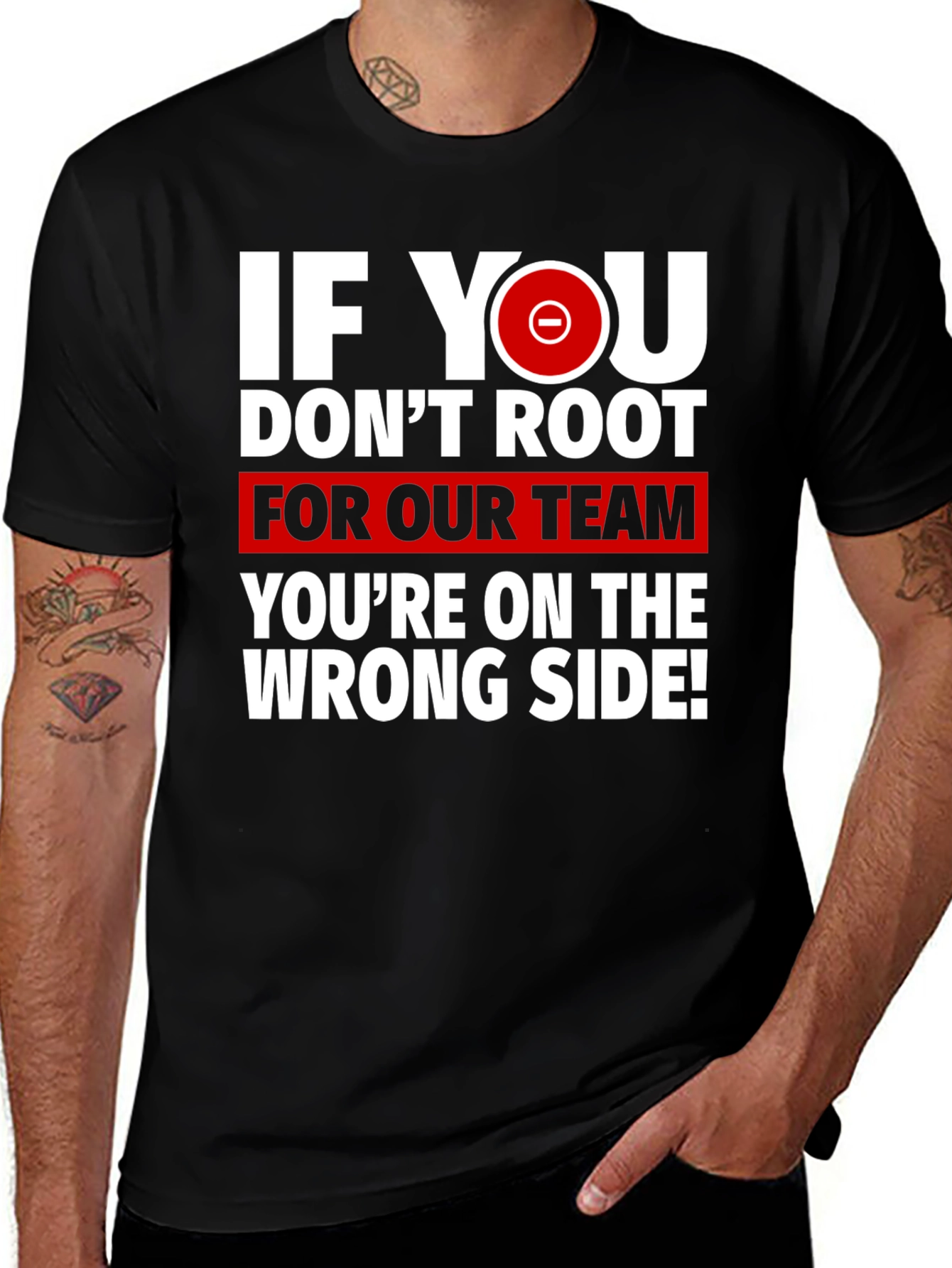 Root For Our Team Graphic T-Shirt