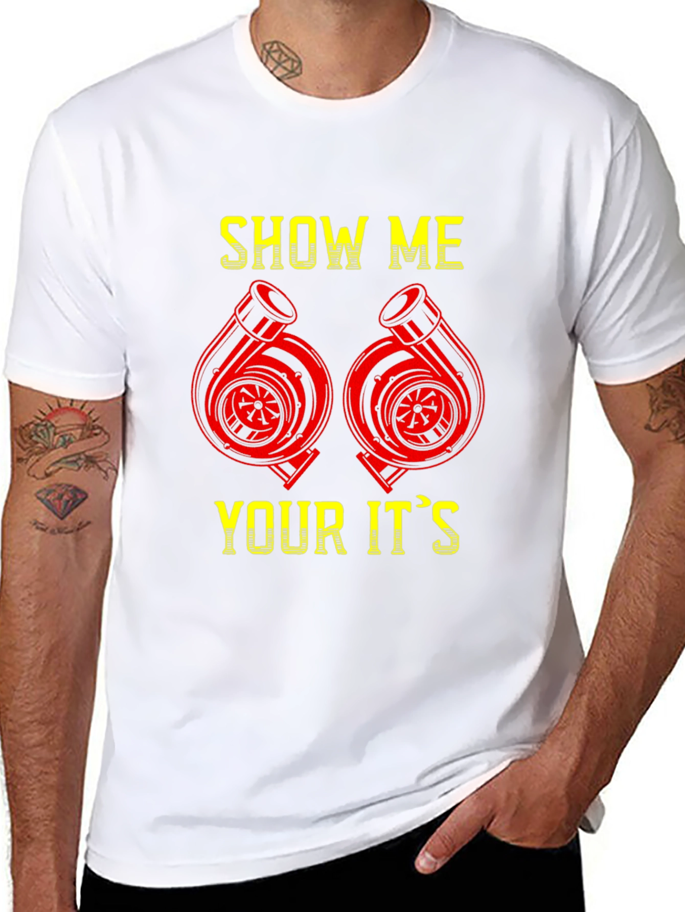 Show Me Your Its T-Shirt - Turbo Graphic Tee