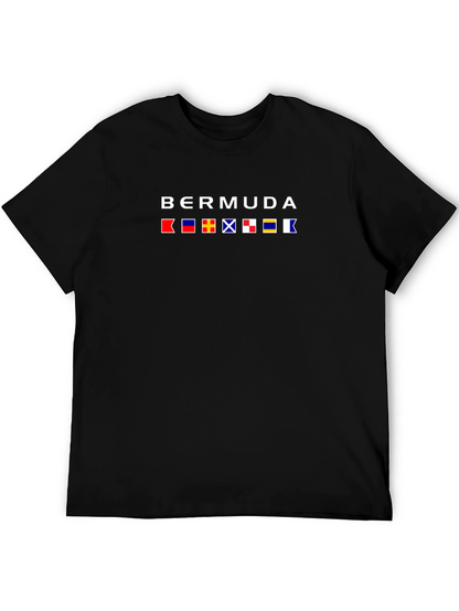 Bermuda Nautical Flag Graphic T-Shirt