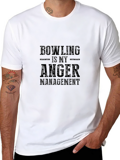 Bowling is My Anger Management T-Shirt