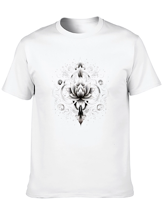 Black Lotus Graphic Tee - Modern Streetwear